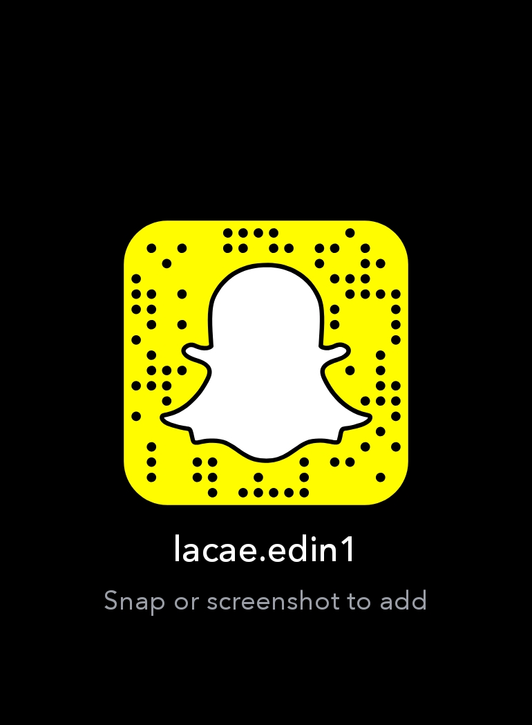 lacae.edin1 Snapchat QR code